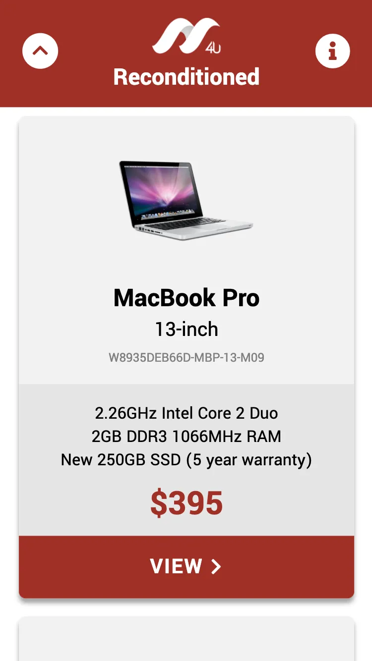 Macs4U Reconditioned screenshot 3